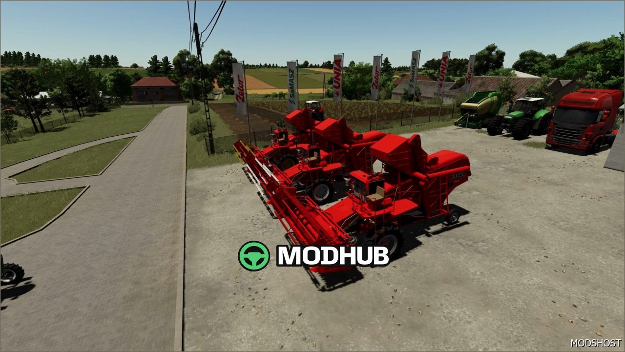 Комбайн Vistula KZB 3 для Farming Simulator 25