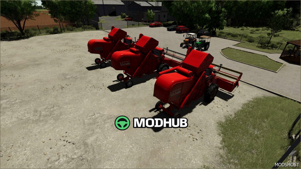 Комбайн Vistula KZB 3 для Farming Simulator 25