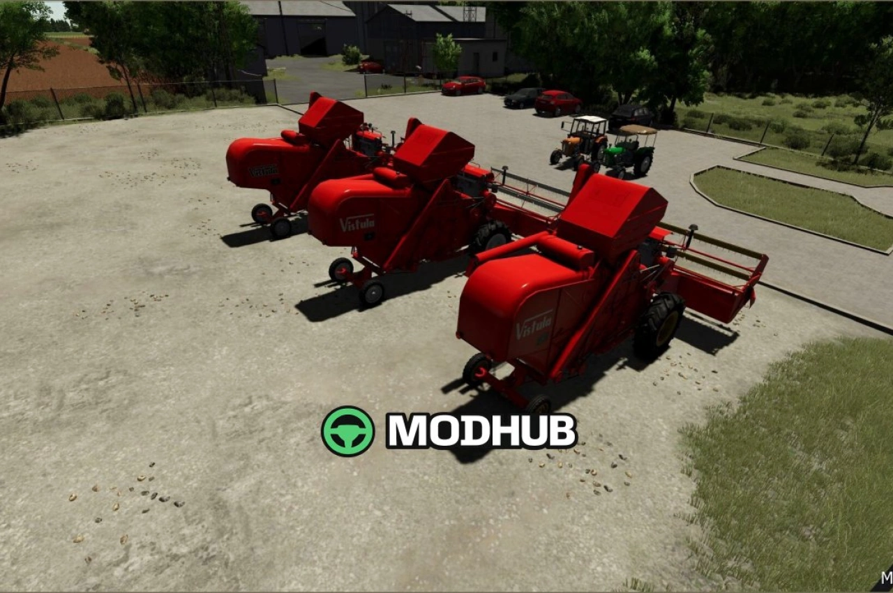 Комбайн Vistula KZB 3 для Farming Simulator 25