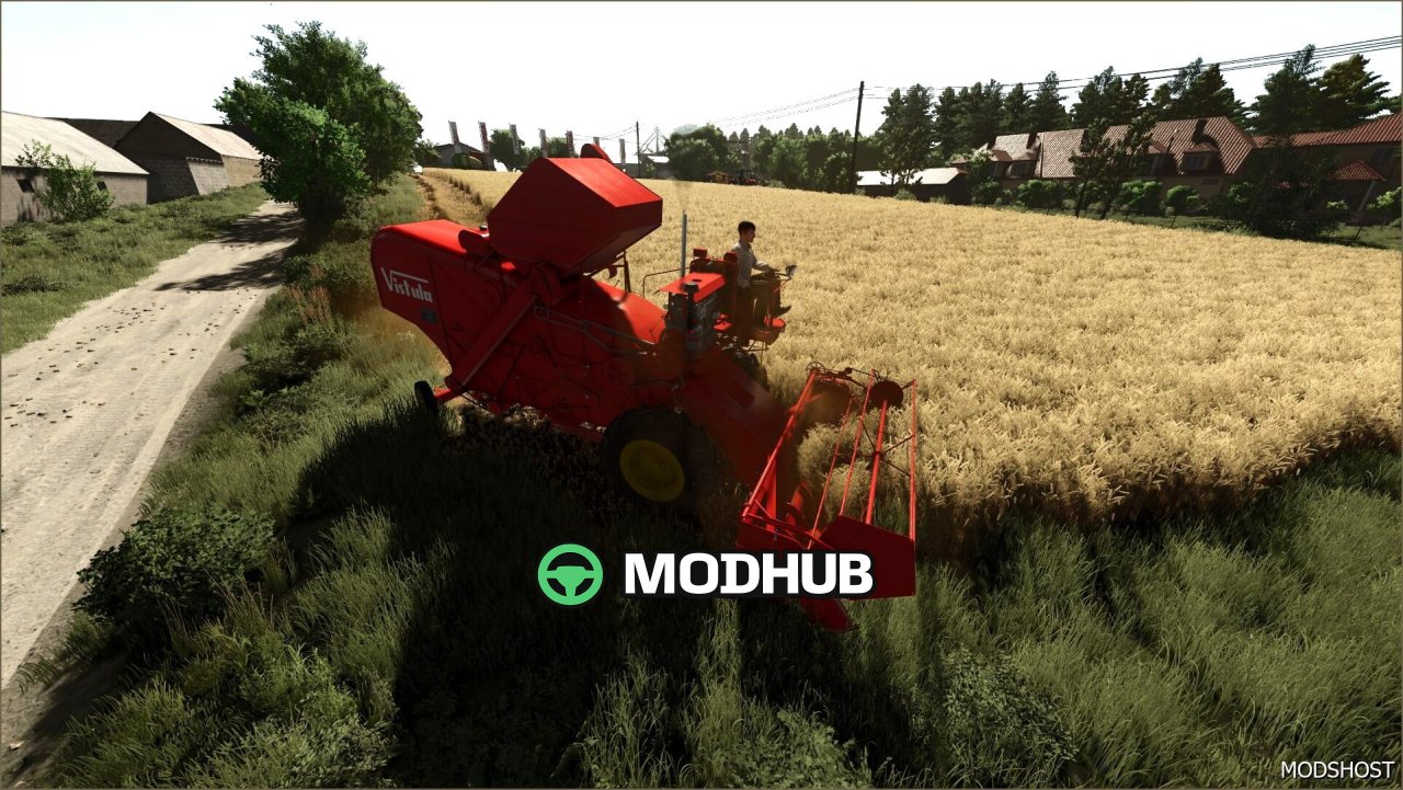 Комбайн Vistula KZB 3 для Farming Simulator 25