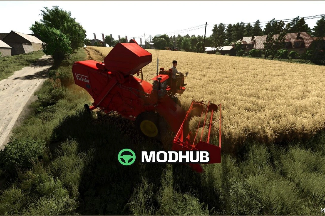 Комбайн Vistula KZB 3 для Farming Simulator 25
