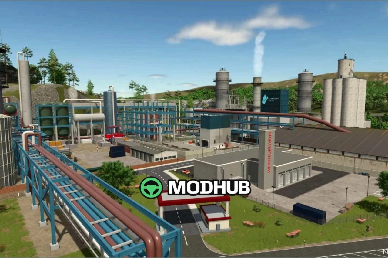 Карта Landkreis Mittelberg V1.1.0.2 для Farming Simulator 25