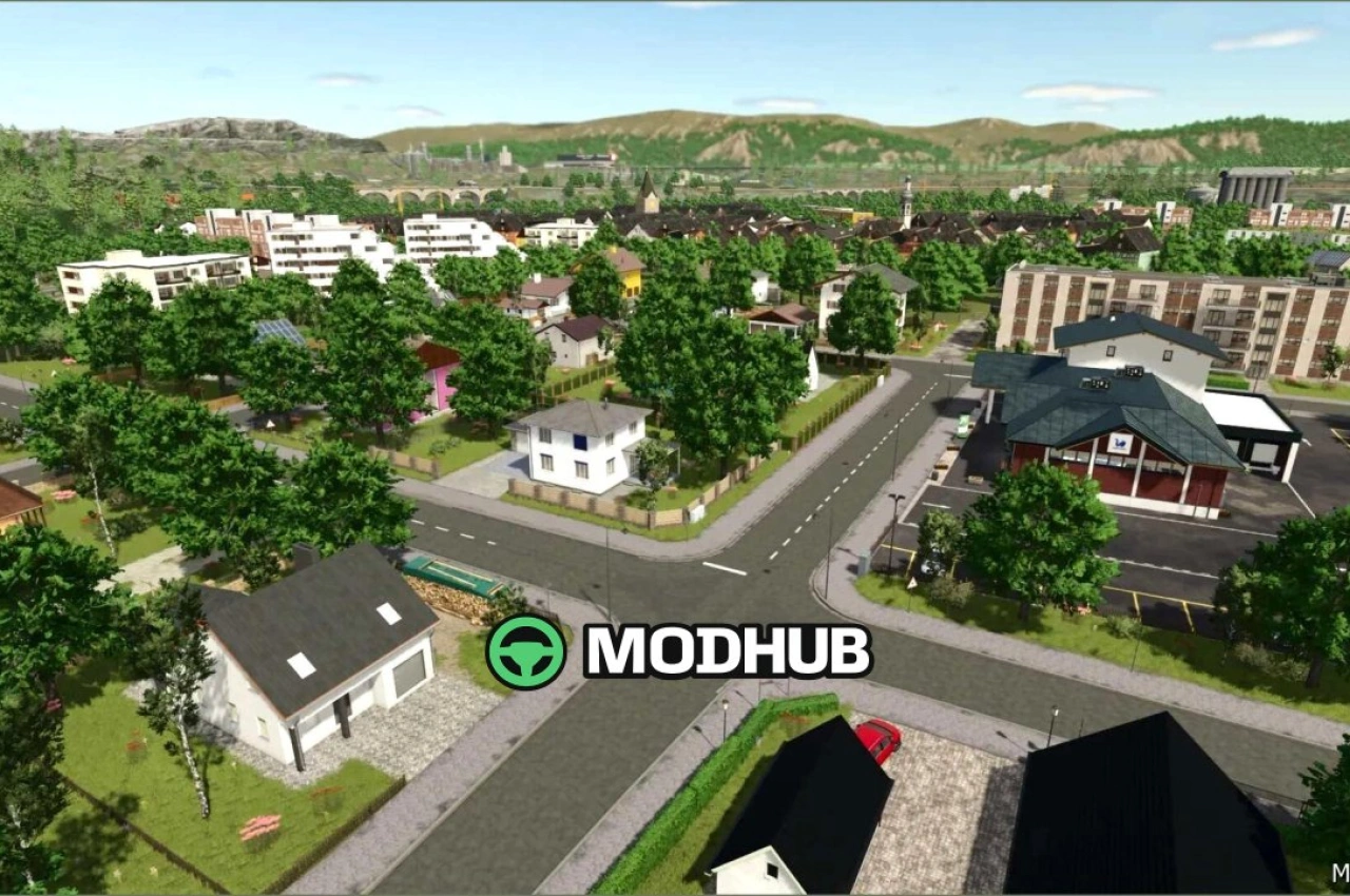 Карта Landkreis Mittelberg V1.1.0.2 для Farming Simulator 25