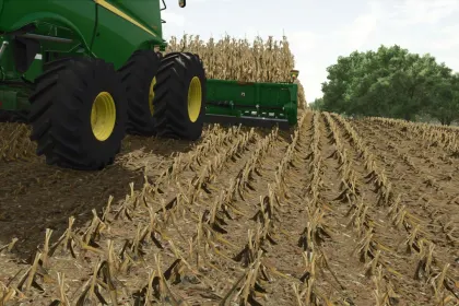 Verbesserte Texturen für Mais mit zerstörbarem Stoppel (Prefab) für Farming Simulator 25 — 4