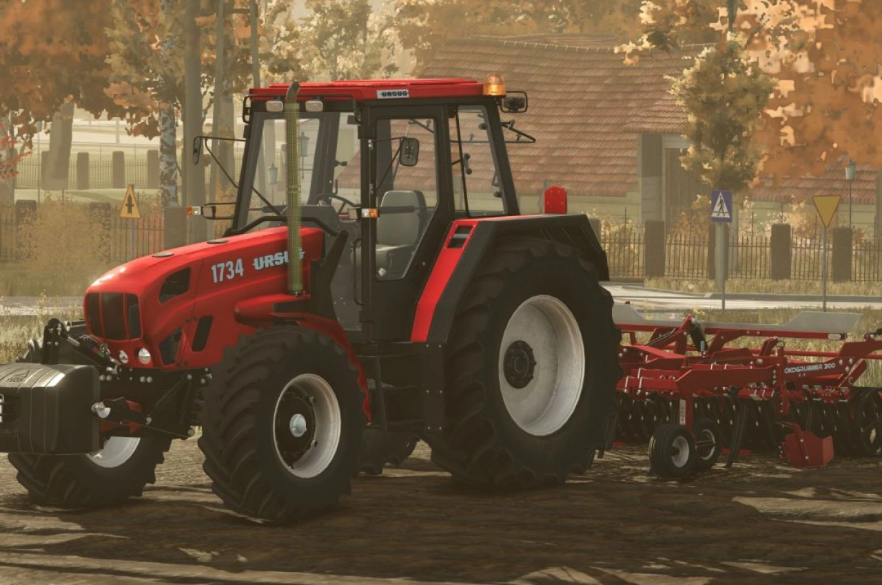 Трактор Ursus 1x34 Series для Farming Simulator 25
