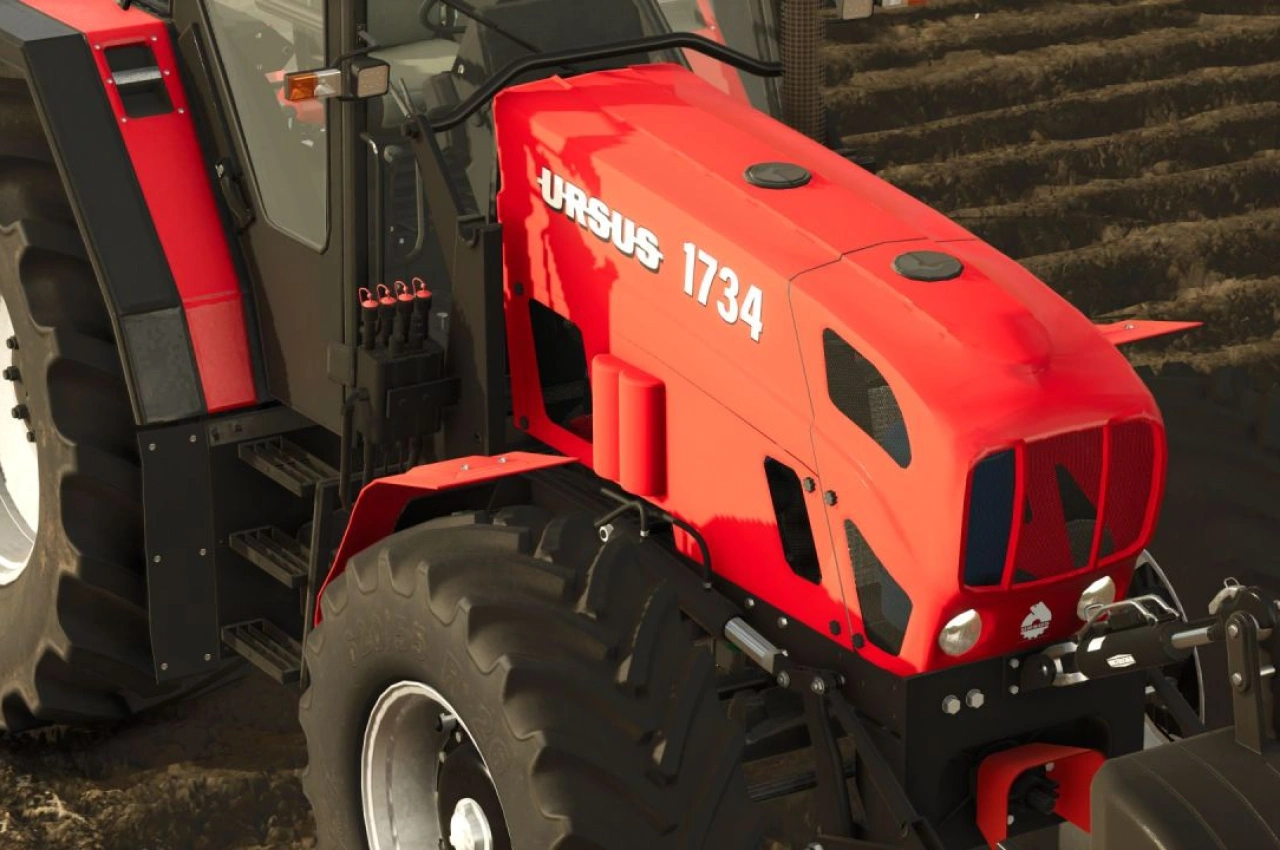 Трактор Ursus 1x34 Series для Farming Simulator 25