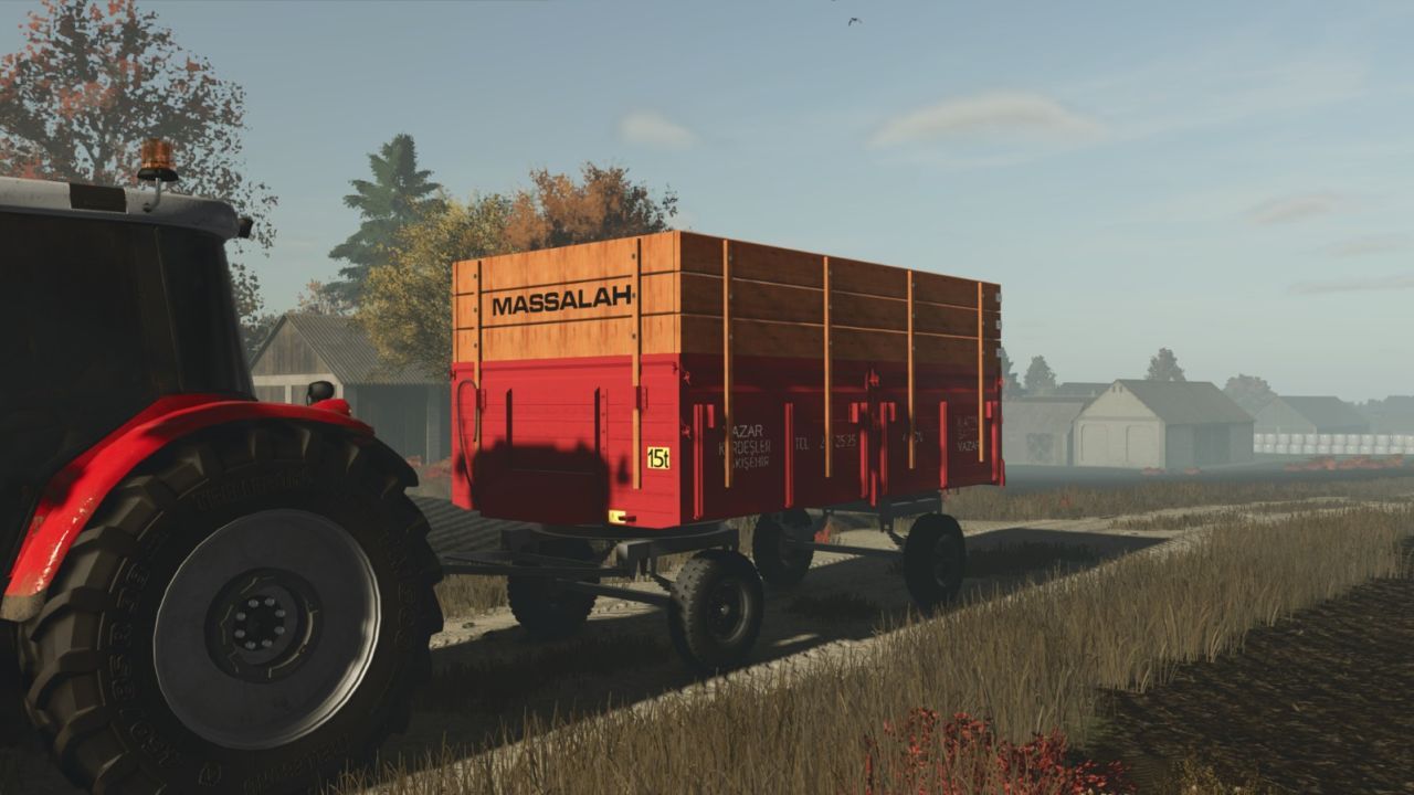 Причіп Yazar Kardesle 15 Edit для Farming Simulator 25