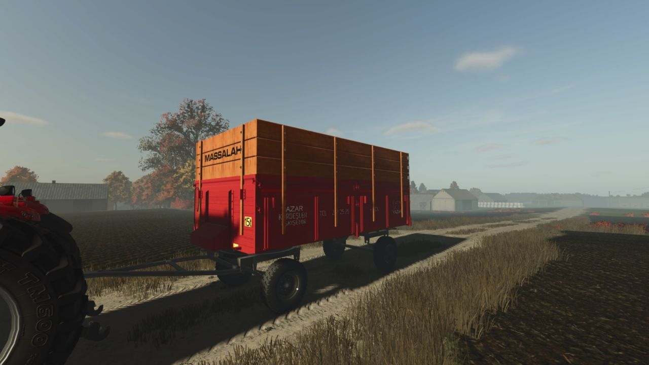 Причіп Yazar Kardesle 15 Edit для Farming Simulator 25