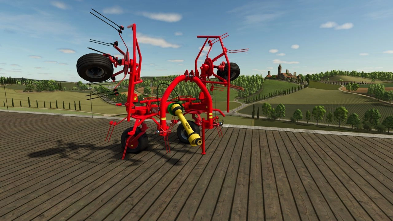 Косарка SIP Spider 350/4 ALP для Farming Simulator 25