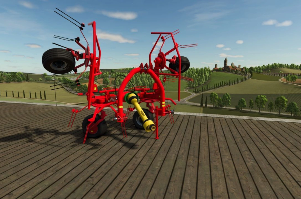 Косарка SIP Spider 350/4 ALP для Farming Simulator 25