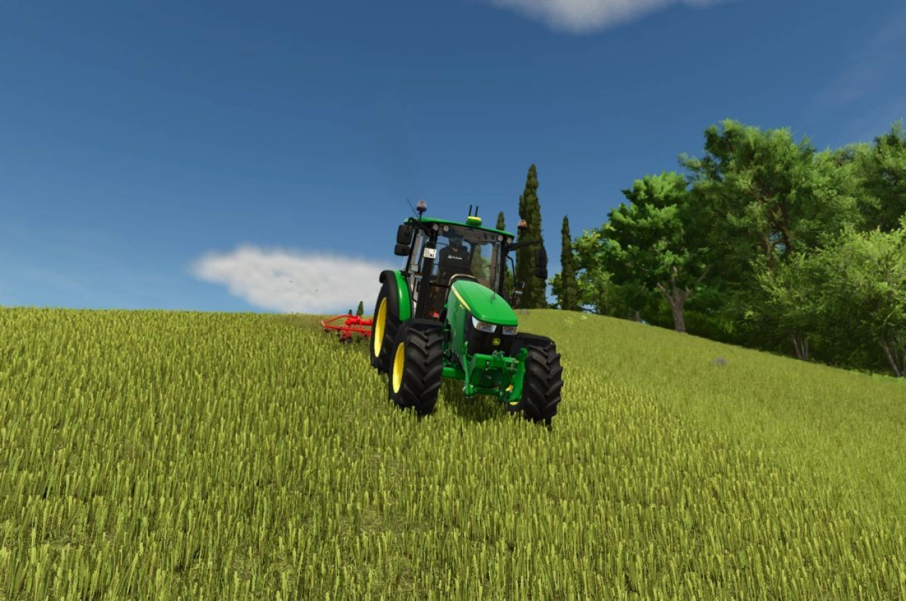 Косарка SIP Spider 350/4 ALP для Farming Simulator 25
