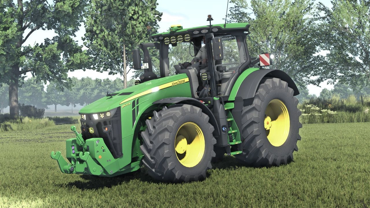 Трактор John Deere 8R Edit для Farming Simulator 25