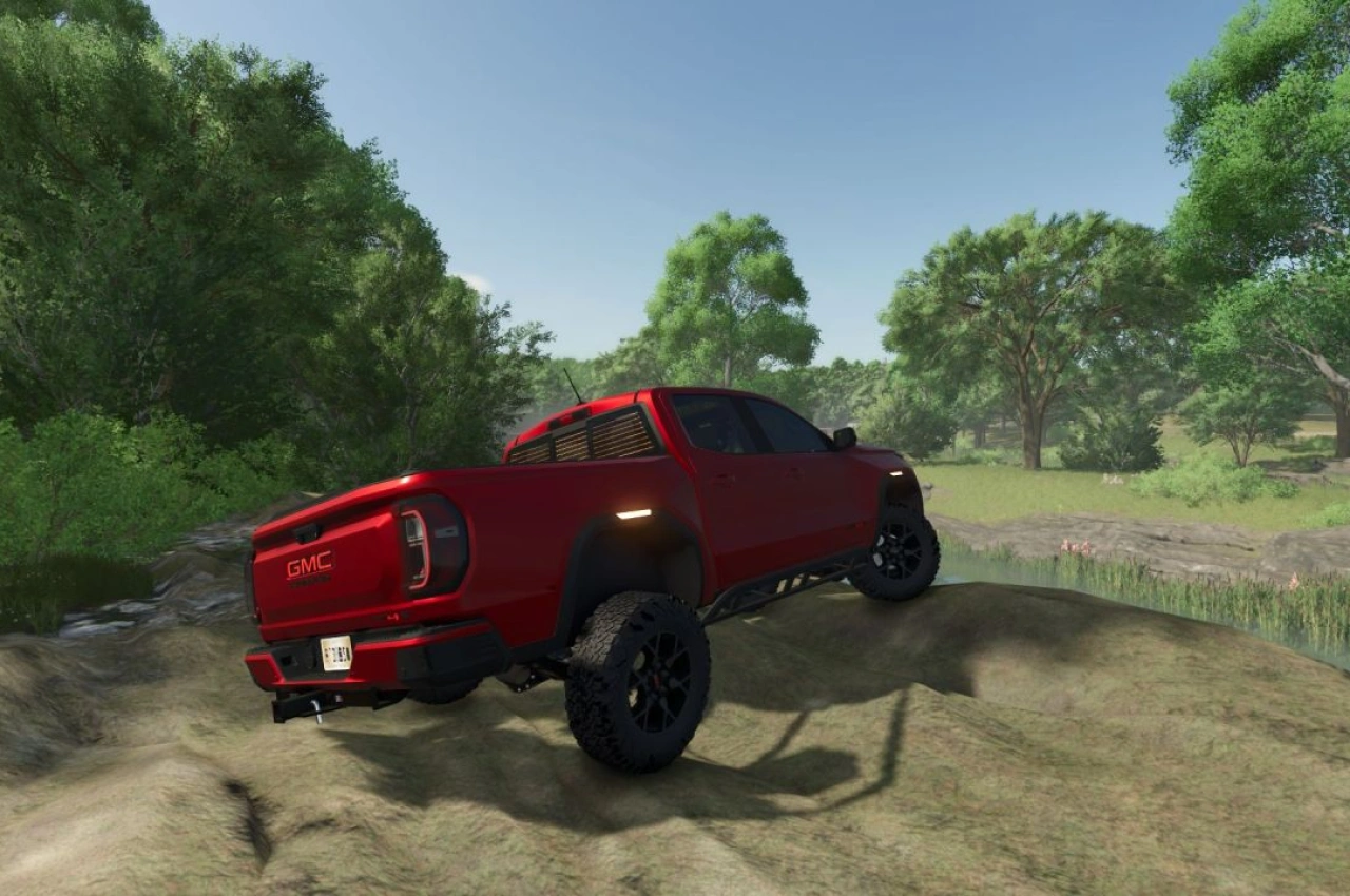 Автомобіль GMC Canyon 2023 для Farming Simulator 25
