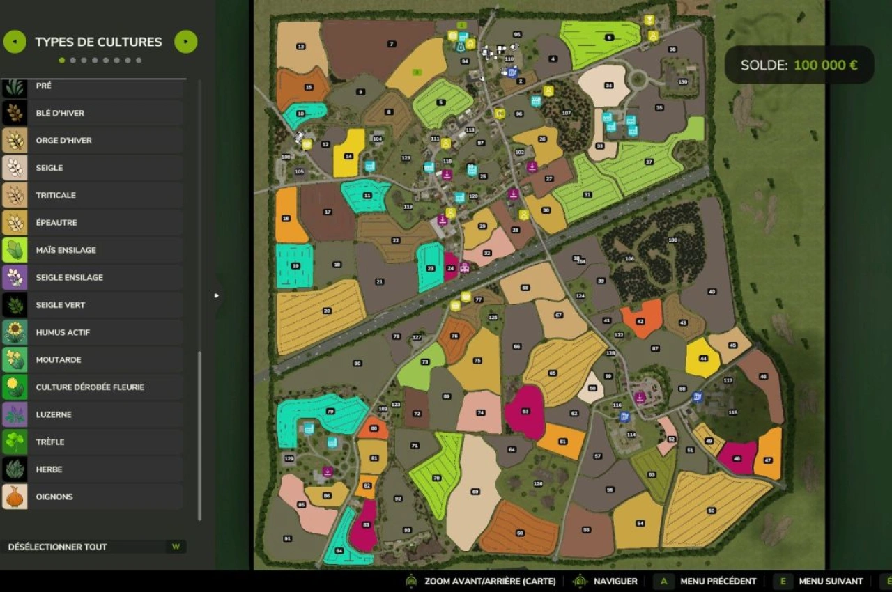 Карта Un Petit Coin De Somme для Farming Simulator 25