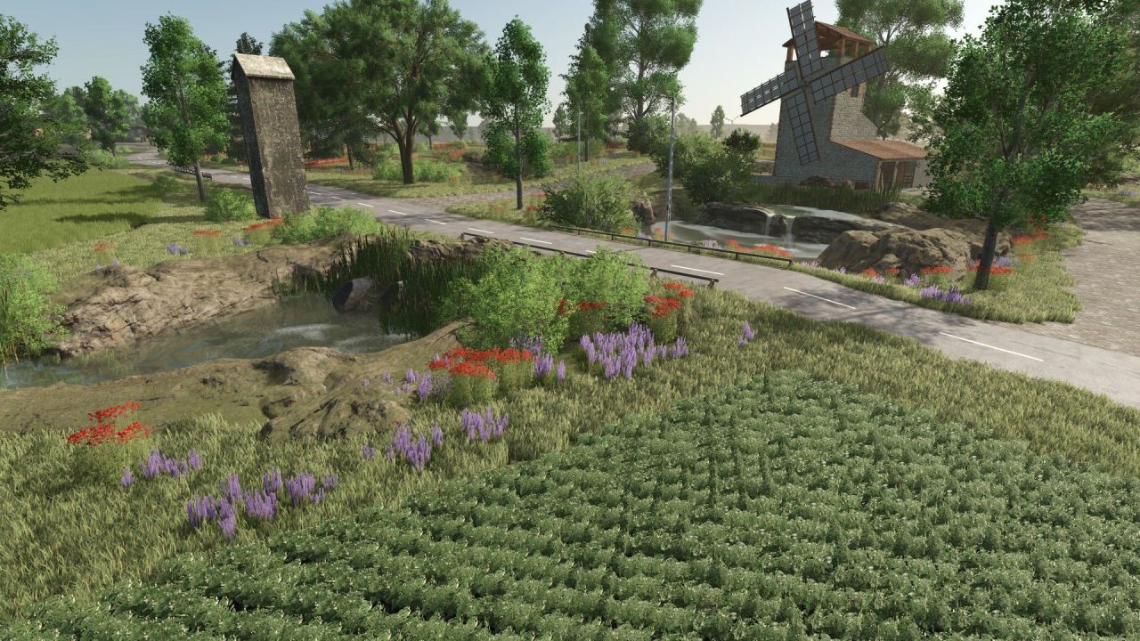 Карта Un Petit Coin De Somme для Farming Simulator 25