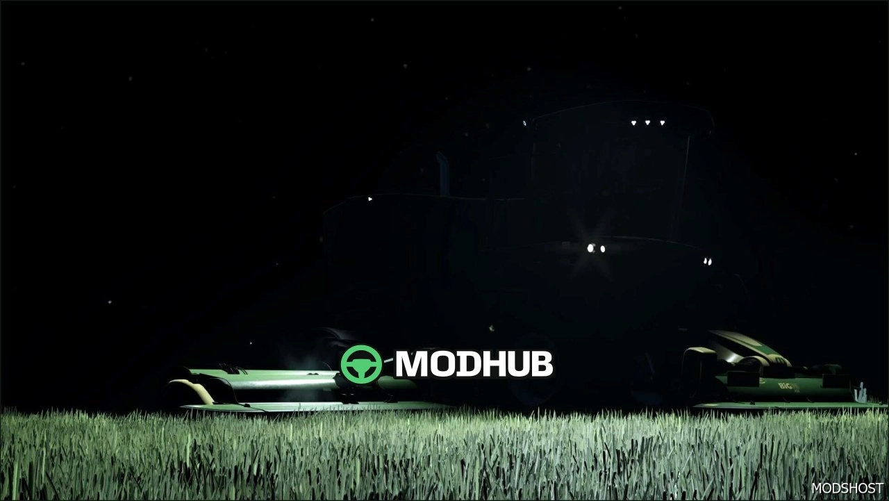 Косарка Krone BIG M450 для Farming Simulator 25