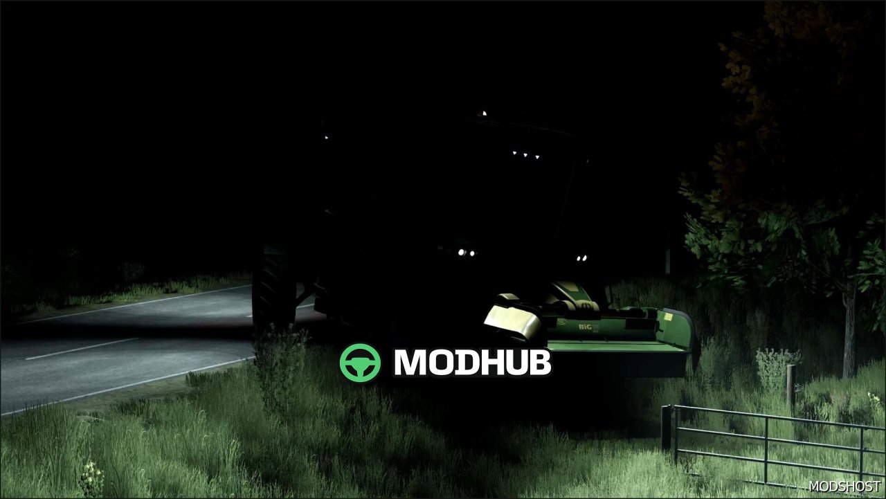 Косарка Krone BIG M450 для Farming Simulator 25