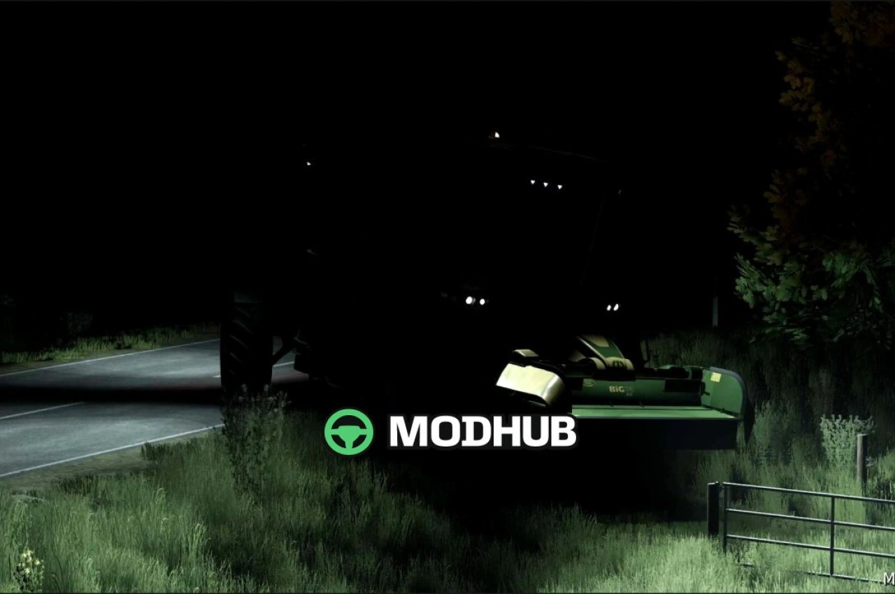 Косарка Krone BIG M450 для Farming Simulator 25