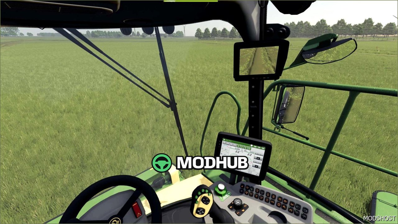 Косарка Krone BIG M450 для Farming Simulator 25