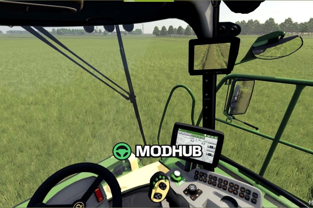 Косарка Krone BIG M450 для Farming Simulator 25