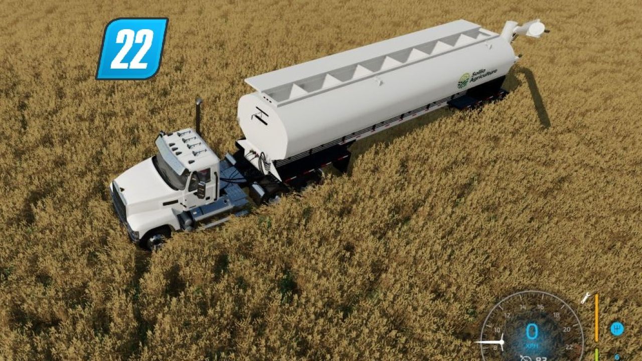 Feed Trailer Solio Agriculture for Farming Simulator 22