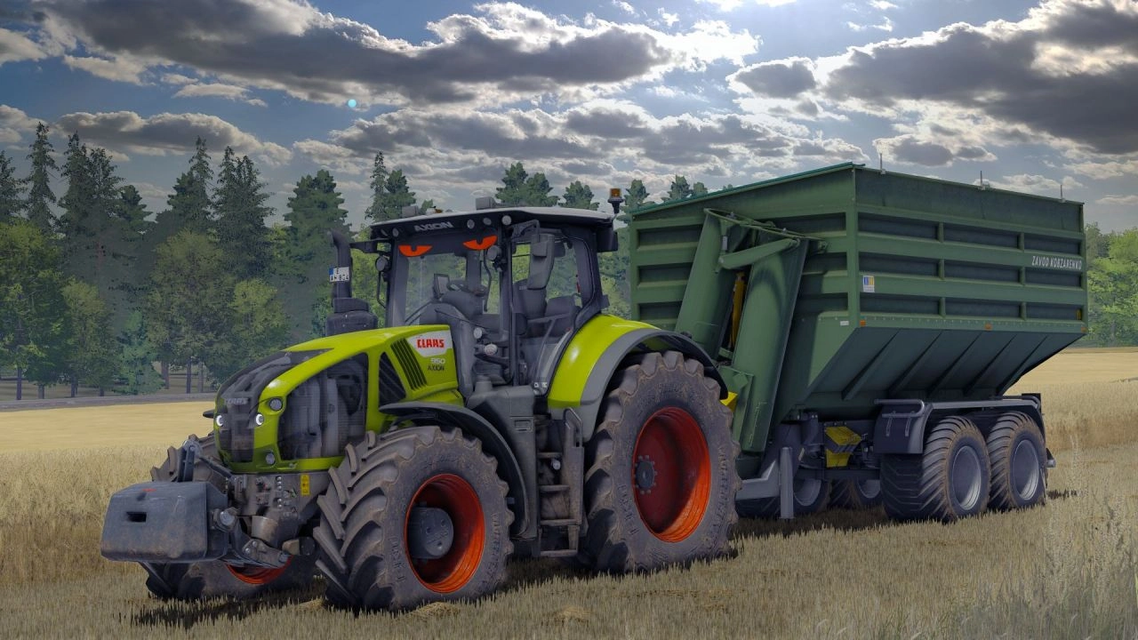 Трактор Claas Axion 900 для Farming Simulator 22