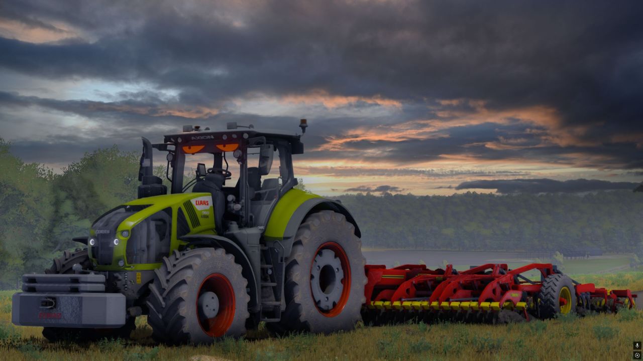 Traktor Claas Axion 900 do Farming Simulator 22