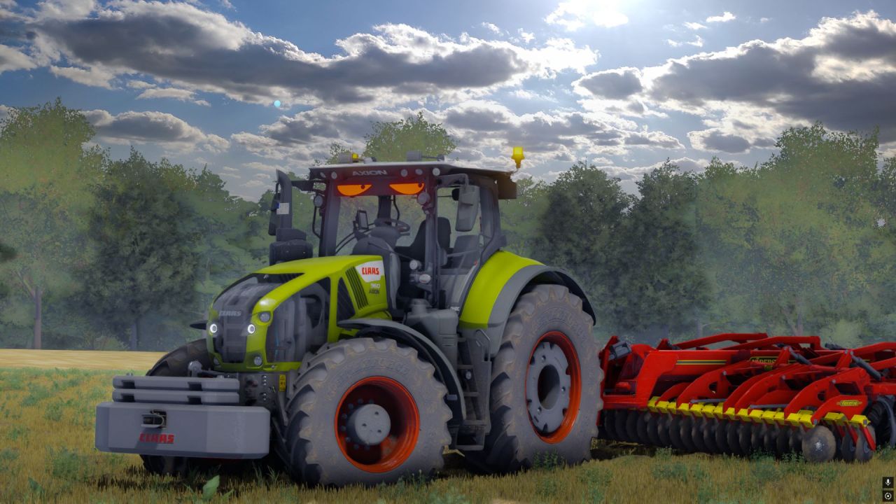 Traktor Claas Axion 900 do Farming Simulator 22