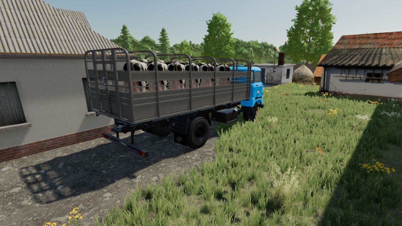 Truck IFA W50 Animal Transport for Farming Simulator 22