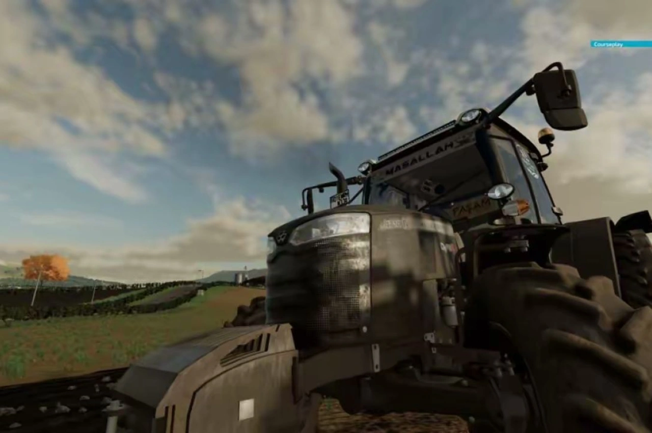 Трактор Massey Ferguson 5700M Edit для Farming Simulator 22