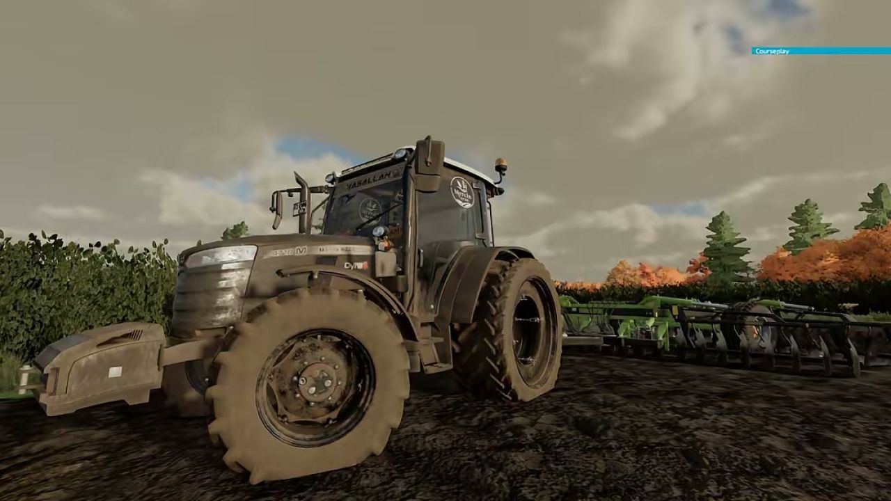 Traktor Massey Ferguson 5700M Edit do Farming Simulator 22