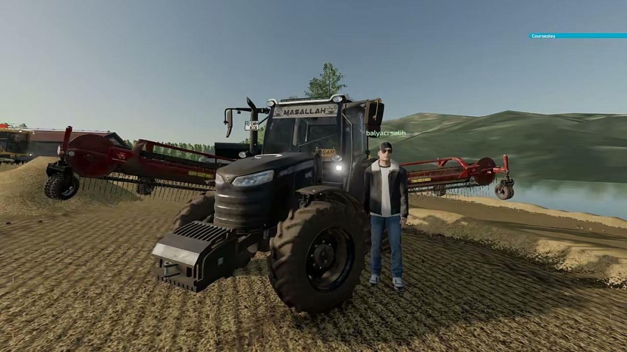 Traktor Massey Ferguson 5700M Edit do Farming Simulator 22
