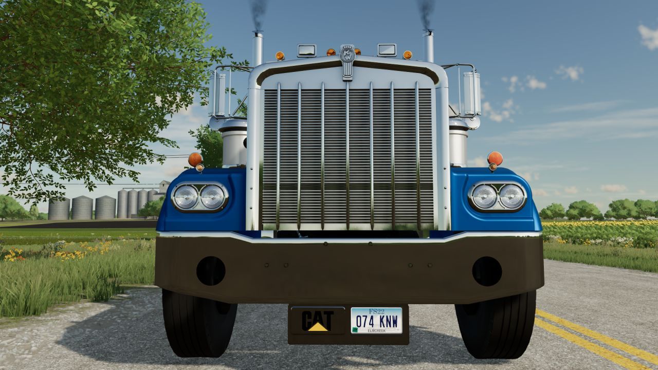 Вантажівка Kenworth W900A 1974 для Farming Simulator 22
