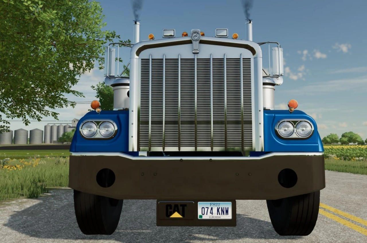 Вантажівка Kenworth W900A 1974 для Farming Simulator 22