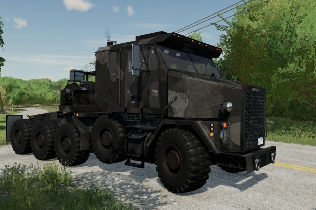 Вантажівка Oshkosh M1070 для Farming Simulator 22