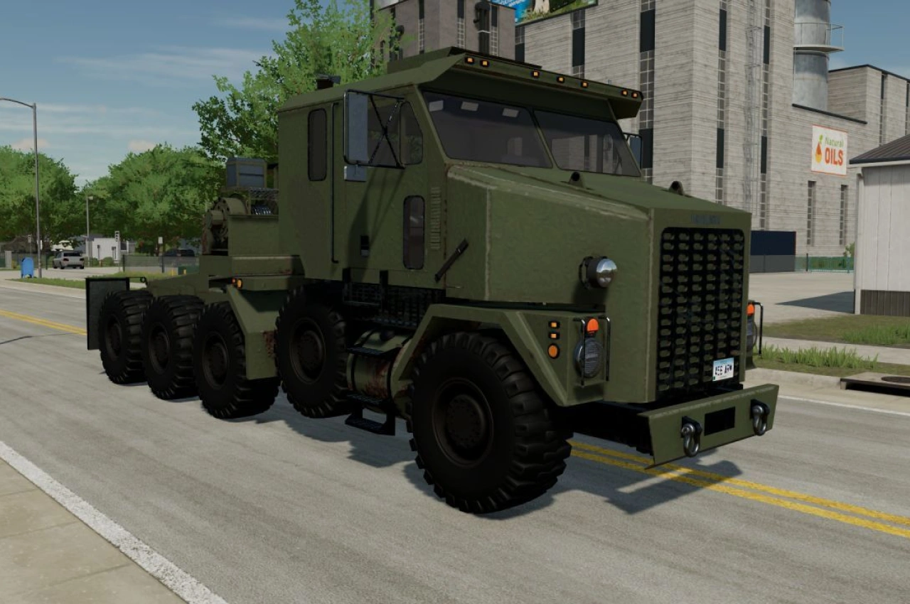 Вантажівка Oshkosh M1070 для Farming Simulator 22