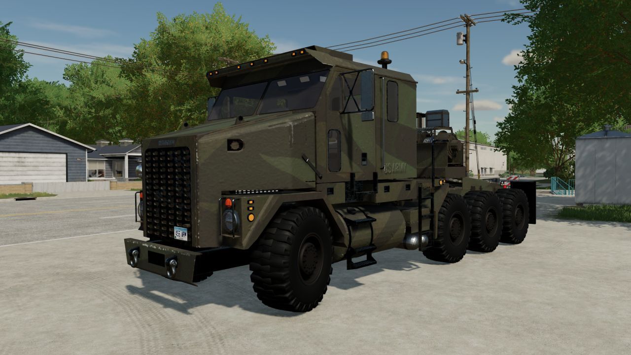 Truck Oshkosh M1070 for Farming Simulator 22