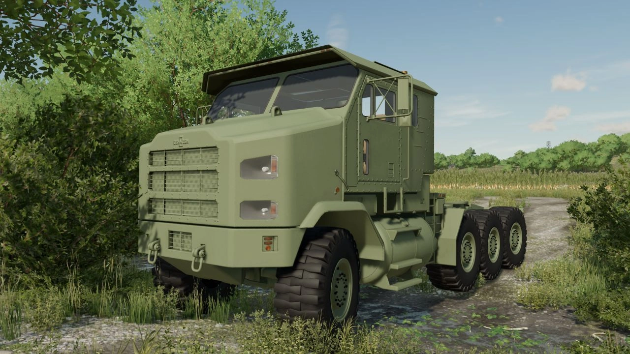 Вантажівка Oshkosh Defense HET M1070A1 для Farming Simulator 22