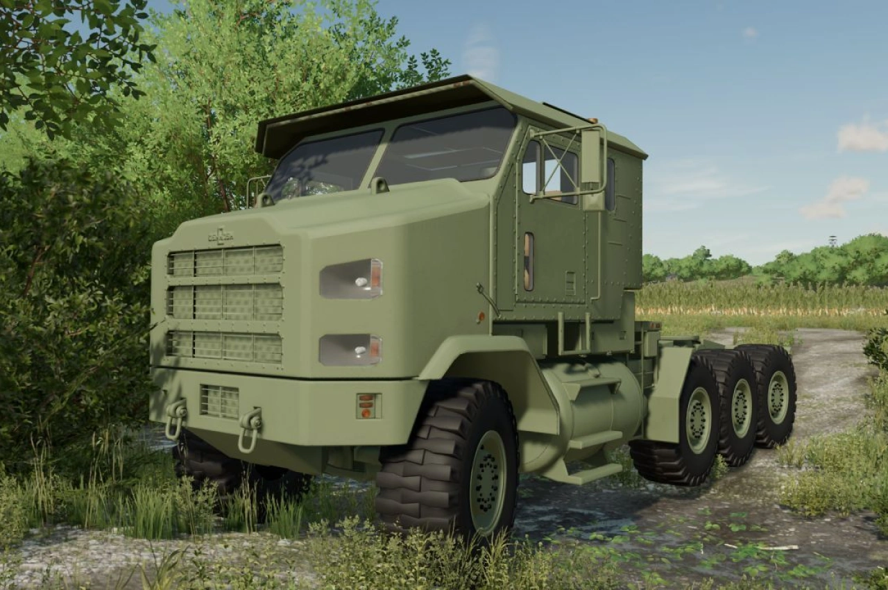 Вантажівка Oshkosh Defense HET M1070A1 для Farming Simulator 22