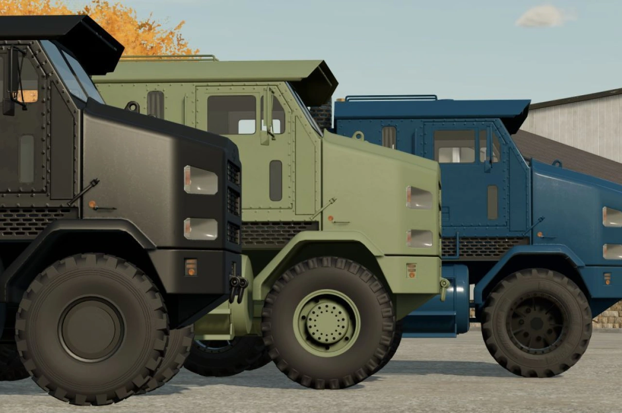 Вантажівка Oshkosh Defense HET M1070A1 для Farming Simulator 22