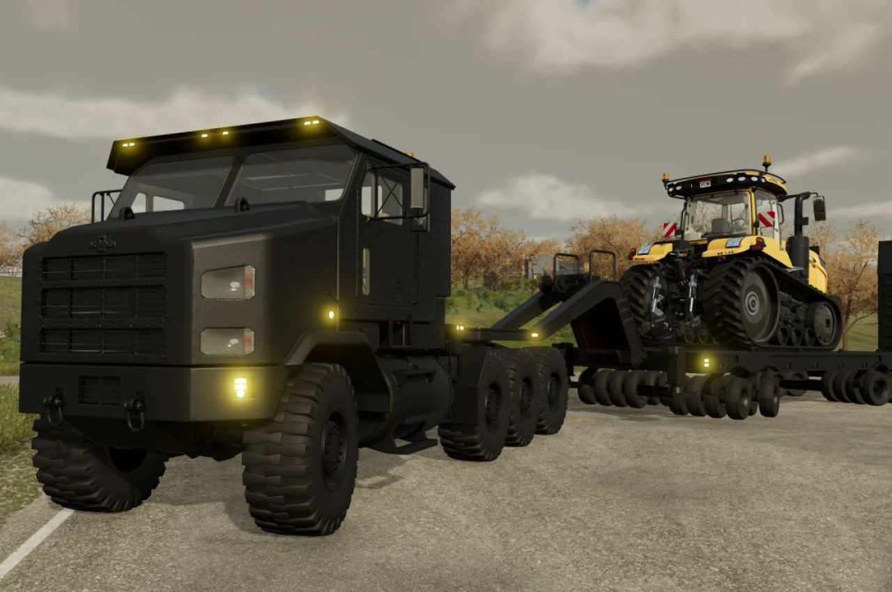 Вантажівка Oshkosh Defense HET M1070A1 для Farming Simulator 22