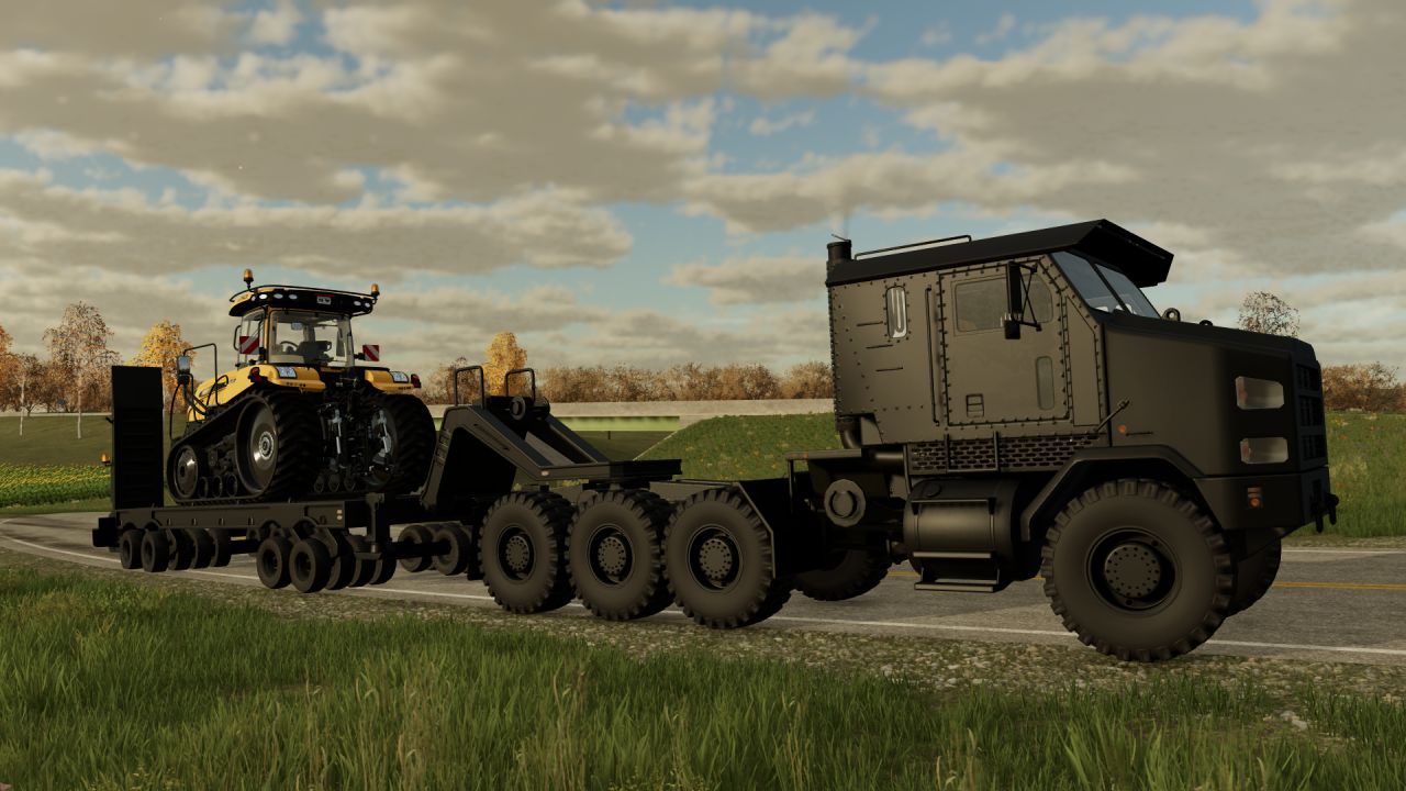 Вантажівка Oshkosh Defense HET M1070A1 для Farming Simulator 22