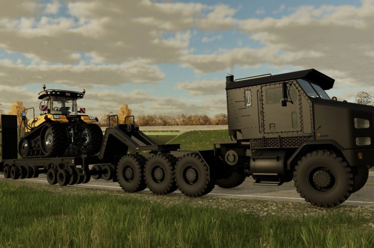 Вантажівка Oshkosh Defense HET M1070A1 для Farming Simulator 22