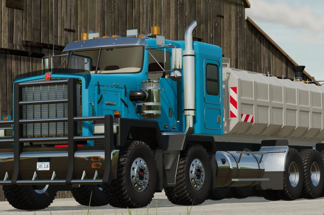 Вантажівка Kenworth C500 для Farming Simulator 22