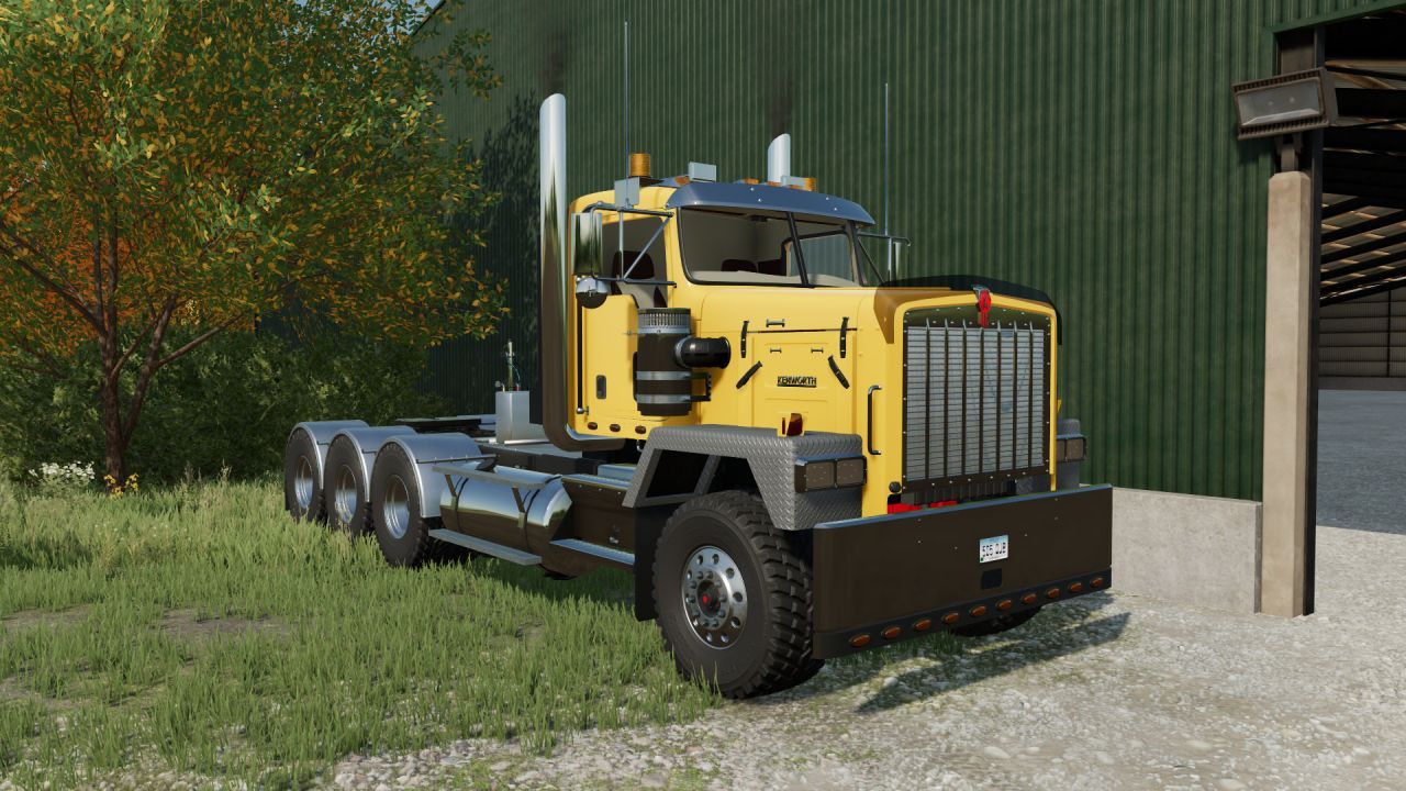 Вантажівка Kenworth C500 для Farming Simulator 22