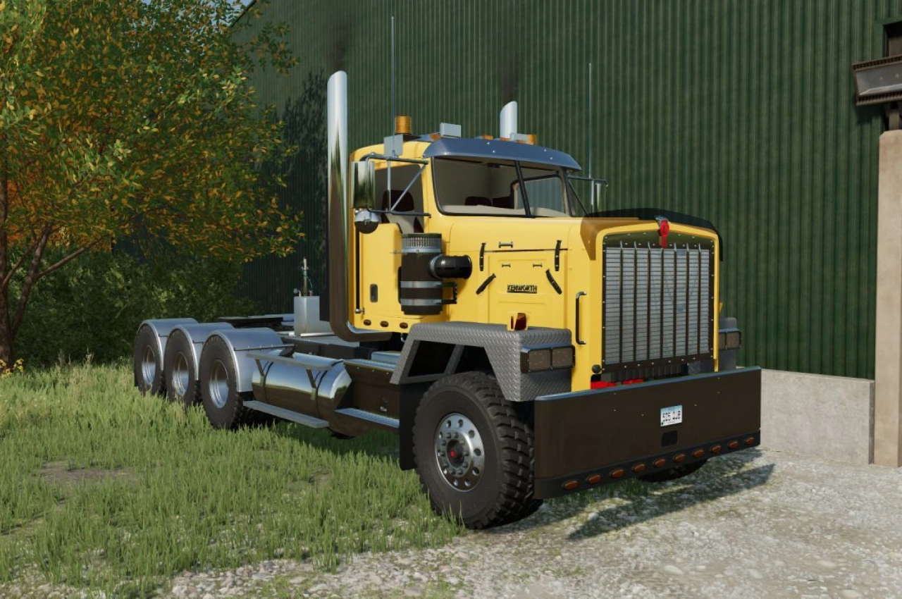 Вантажівка Kenworth C500 для Farming Simulator 22
