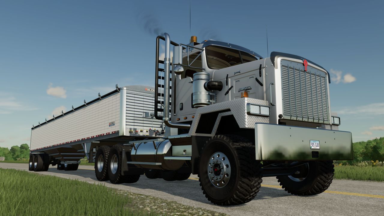 Вантажівка Kenworth C500 для Farming Simulator 22
