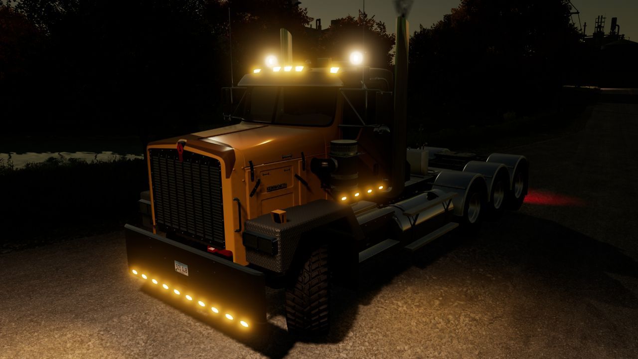 Вантажівка Kenworth C500 для Farming Simulator 22