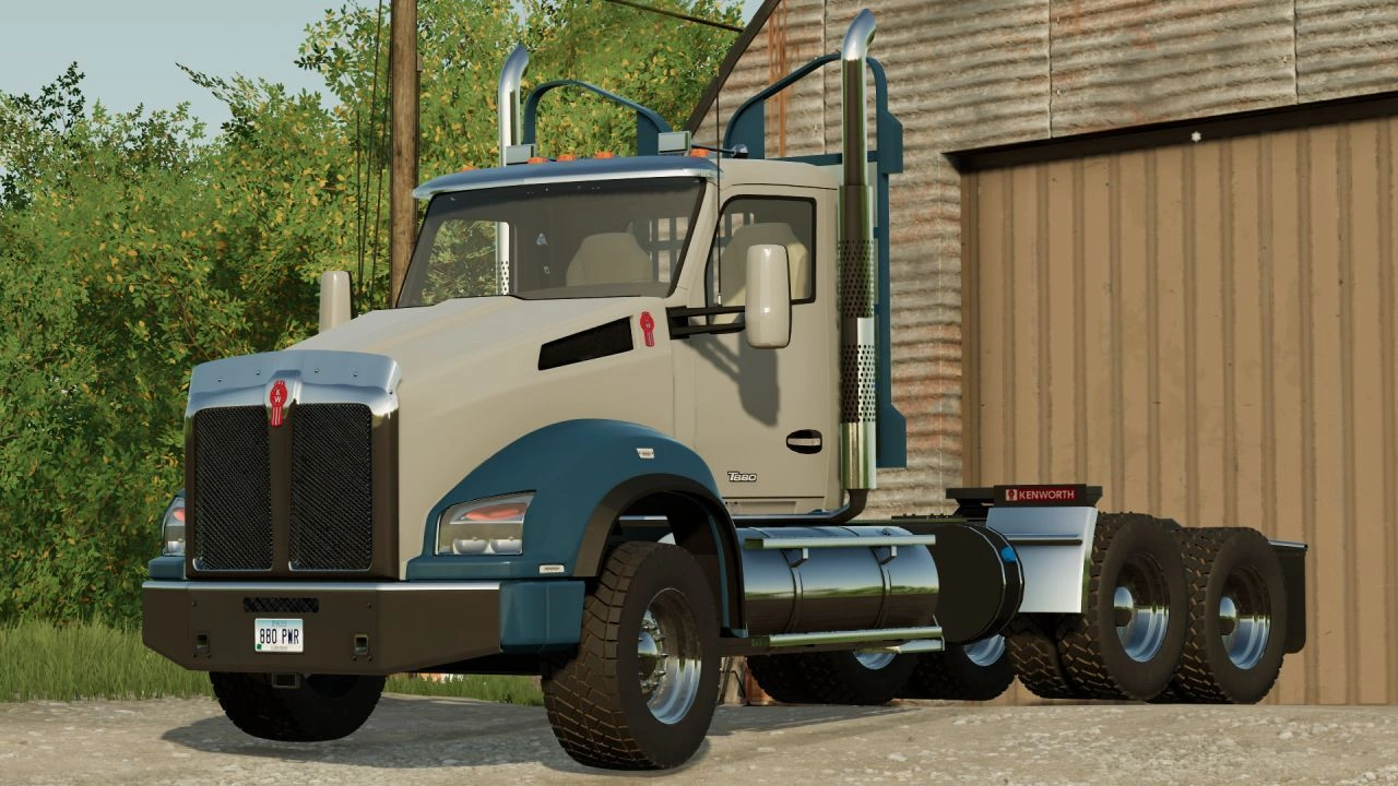Вантажівка Kenworth T880 для Farming Simulator 22