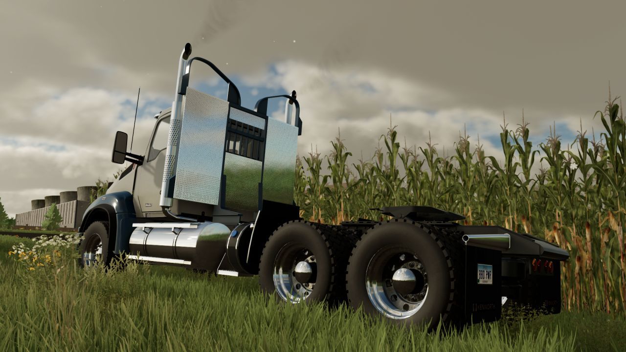 Вантажівка Kenworth T880 для Farming Simulator 22
